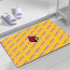 Louisville Cardinals Door Mat Floor Mat Bath Mat - Louisville Cardinals College Football Medley Monogram Wordmark