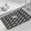 Wake Forest Demon Deacons Door Mat Floor Mat Bath Mat - Wake Forest Demon Deacons College Football Medley Monogram Wordmark
