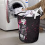 WWE Alexa Bliss Clothes Hamper Laundry Basket - Alexa Bliss Grayscale Pink Splash