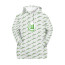 VFL Wolfsburg Football Club Hoodie Pullover - Wolfsburg Football Club Medley Monogram Wordmark