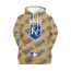 MLB Kansas City Royals Hoodie Pullover - Kansas City Royals Medley Monogram Wordmark
