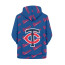 MLB Minnesota Twins Hoodie Pullover - Minnesota Twins Medley Monogram Wordmark