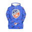 MLS FC Cincinnati Hoodie Pullover - Cincinnati Football Club Medley Monogram Wordmark