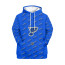 NHL St. Louis Blues Hoodie Pullover - St. Louis Blues Medley Monogram Wordmark
