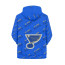 NHL St. Louis Blues Hoodie Pullover - St. Louis Blues Medley Monogram Wordmark