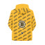 NHL Boston Bruins Hoodie Pullover - Boston Bruins Medley Monogram Wordmark