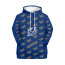 NHL Tampa Bay Lightning Hoodie Pullover - Tampa Bay Lightning Medley Monogram Wordmark