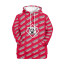 Davidson Wildcats Hoodie Pullover - Davidson College Wildcats College Football Medley Monogram Wordmark