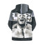 WWE Brock Lesnar Hoodie Pullover - Brock Lesnar Grayscale Championship Belt