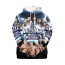 WWE Hoodie Pullover - WrestleMania 25th Anniversary Official Poster