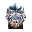 WWE Hoodie Pullover - WrestleMania 25th Anniversary Official Poster