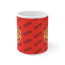 Manchester United Football Club Mug Cup - Manchester United Football Club Medley Monogram Wordmark