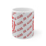 Stade de Reims Football Club Mug Cup - Reims Football Club Medley Monogram Wordmark