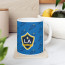 MLS Los Angeles Galaxy Mug Cup - LA Galaxy Medley Monogram Wordmark