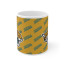 NFL Jacksonville Jaguars Mug Cup - Jacksonville Jaguars Medley Monogram Wordmark