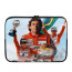 F1 Formula One Ayrton Senna Laptop Sleeve Carrying Case For 10 12 13 15 17 Inch Notebooks - Ayrton Senna Celebration With Champions Trophy