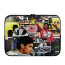 F1 Formula One Ayrton Senna Laptop Sleeve Carrying Case For 10 12 13 15 17 Inch Notebooks - Ayrton Senna Collage Poster