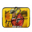 F1 Formula One Ayrton Senna Laptop Sleeve Carrying Case For 10 12 13 15 17 Inch Notebooks - Ayrton Senna Side Portrait Yellow Background