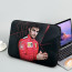 F1 Formula One Charles Leclerc Laptop Sleeve Carrying Case For 10 12 13 15 17 Inch Notebooks - Charles Leclerc 16 Portrait On Black Background