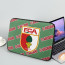 FC Augsburg Football Club Laptop Sleeve Carrying Case For 10 12 13 15 17 Inch Notebooks - Augsburg Football Club Medley Monogram Wordmark