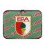 FC Augsburg Football Club Laptop Sleeve Carrying Case For 10 12 13 15 17 Inch Notebooks - Augsburg Football Club Medley Monogram Wordmark