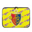 FC Basel 1893 Laptop Sleeve Carrying Case For 10 12 13 15 17 Inch Notebooks - Basel Football Club Medley Monogram Wordmark