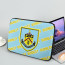 Burnley FC Laptop Sleeve Carrying Case For 10 12 13 15 17 Inch Notebooks - Burnley Football Club Medley Monogram Wordmark