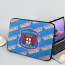 Carlisle United Laptop Sleeve Carrying Case For 10 12 13 15 17 Inch Notebooks - Carlisle Football Club Medley Monogram Wordmark