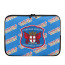 Carlisle United Laptop Sleeve Carrying Case For 10 12 13 15 17 Inch Notebooks - Carlisle Football Club Medley Monogram Wordmark