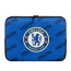 Chelsea Football Club Laptop Sleeve Carrying Case For 10 12 13 15 17 Inch Notebooks - Chelsea Football Club Medley Monogram Wordmark