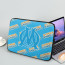 Olympique DE Marseille Football Club Laptop Sleeve Carrying Case For 10 12 13 15 17 Inch Notebooks - Marseille Football Club Medley Monogram Wordmark