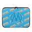 Olympique DE Marseille Football Club Laptop Sleeve Carrying Case For 10 12 13 15 17 Inch Notebooks - Marseille Football Club Medley Monogram Wordmark