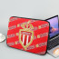 AS Monaco Football Club Laptop Sleeve Carrying Case For 10 12 13 15 17 Inch Notebooks - Monaco Football Club Medley Monogram Wordmark