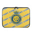 AL Nassr FC Football Club Laptop Sleeve Carrying Case For 10 12 13 15 17 Inch Notebooks - Nassr Football Club Medley Monogram Wordmark