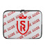 Stade de Reims Football Club Laptop Sleeve Carrying Case For 10 12 13 15 17 Inch Notebooks - Reims Football Club Medley Monogram Wordmark
