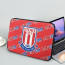 Stoke City FC Laptop Sleeve Carrying Case For 10 12 13 15 17 Inch Notebooks - Stoke Football Club Medley Monogram Wordmark