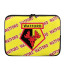 Watford FC Laptop Sleeve Carrying Case For 10 12 13 15 17 Inch Notebooks - Watford Football Club Medley Monogram Wordmark