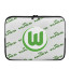 VFL Wolfsburg Football Club Laptop Sleeve Carrying Case For 10 12 13 15 17 Inch Notebooks - Wolfsburg Football Club Medley Monogram Wordmark