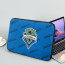 MLS Seattle Sounders FC Laptop Sleeve Carrying Case For 10 12 13 15 17 Inch Notebooks - Seattle Sounders Football Club Medley Monogram Wordmark