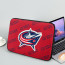 NHL Columbus Blue Jackets Laptop Sleeve Carrying Case For 10 12 13 15 17 Inch Notebooks - Columbus Blue Jackets Medley Monogram Wordmark