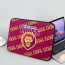 Brisbane Lions Football Club Laptop Sleeve Carrying Case For 10 12 13 15 17 Inch Notebooks - Brisbane Football Club Medley Monogram Wordmark