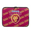 Brisbane Lions Football Club Laptop Sleeve Carrying Case For 10 12 13 15 17 Inch Notebooks - Brisbane Football Club Medley Monogram Wordmark
