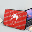 Sydney Swans Football Club Laptop Sleeve Carrying Case For 10 12 13 15 17 Inch Notebooks - Swans Football Club Medley Monogram Wordmark