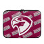 Fairmont State University Falcons Laptop Sleeve Carrying Case For 10 12 13 15 17 Inch Notebooks - Fairmont State University Falcons College Football Medley Monogram Wordmark