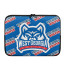 University of West Georgia Wolves Laptop Sleeve Carrying Case For 10 12 13 15 17 Inch Notebooks - University of West Georgia Wolves College Football Medley Monogram Wordmark