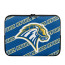 University of New Haven Chargers Laptop Sleeve Carrying Case For 10 12 13 15 17 Inch Notebooks - University of New Haven Chargers College Football Medley Monogram Wordmark