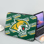 Northern Michigan University Wildcats Laptop Sleeve Carrying Case For 10 12 13 15 17 Inch Notebooks - Northern Michigan University Wildcats College Football Medley Monogram Wordmark