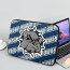 University of Minnesota Duluth Bulldogs Laptop Sleeve Carrying Case For 10 12 13 15 17 Inch Notebooks - University of Minnesota Duluth Bulldogs College Football Medley Monogram Wordmark