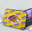 Ouachita Baptist University Tigers Laptop Sleeve Carrying Case For 10 12 13 15 17 Inch Notebooks - Ouachita Baptist University Tigers College Football Medley Monogram Wordmark