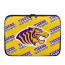 Ouachita Baptist University Tigers Laptop Sleeve Carrying Case For 10 12 13 15 17 Inch Notebooks - Ouachita Baptist University Tigers College Football Medley Monogram Wordmark
